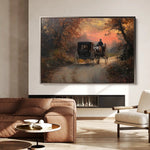 Classic 013 Canvas Art 60 x 40 cm / Black