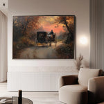 Classic 013 Canvas Art 60 x 40 cm / Black
