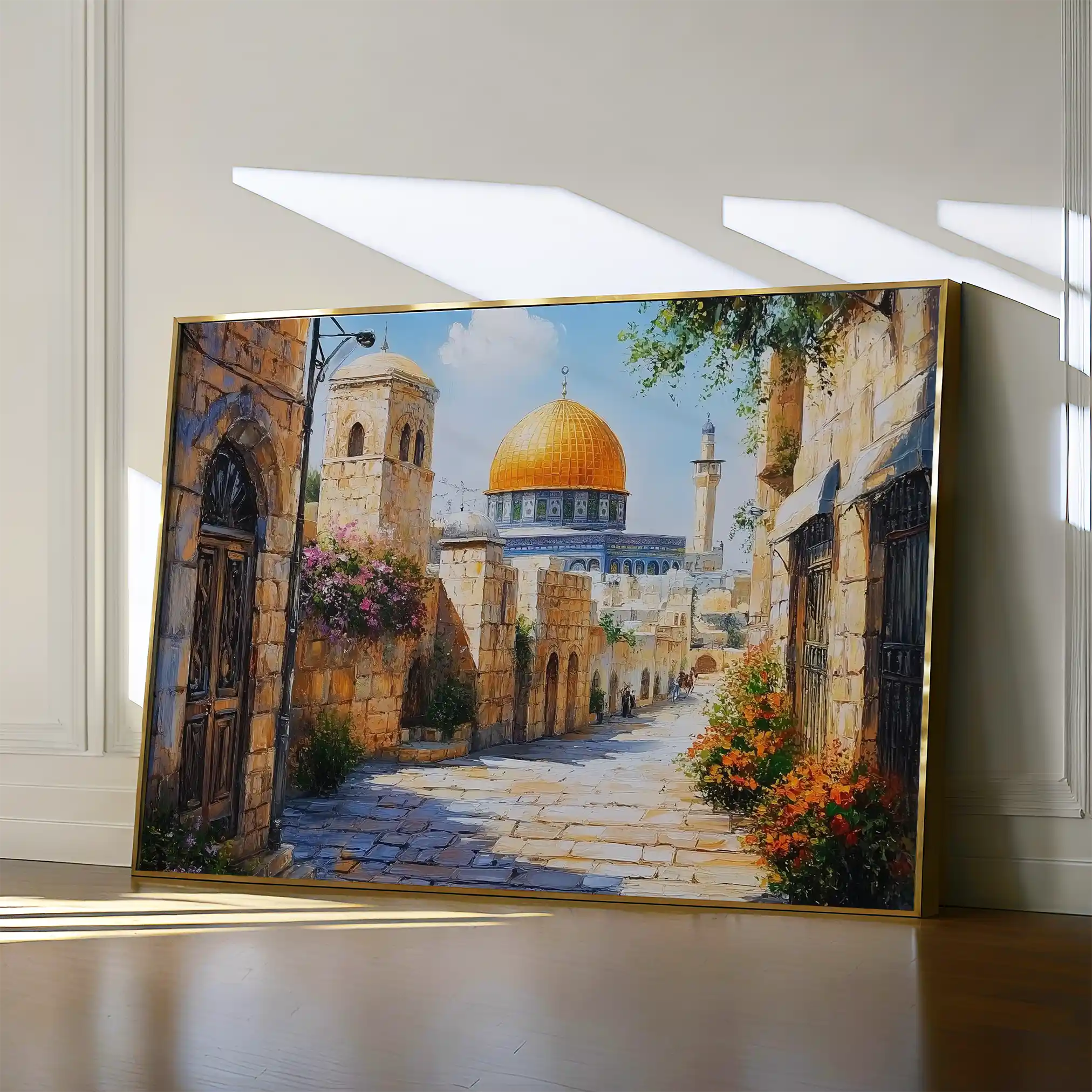 Palestine 013 Canvas Art 60 x 40 cm / Black