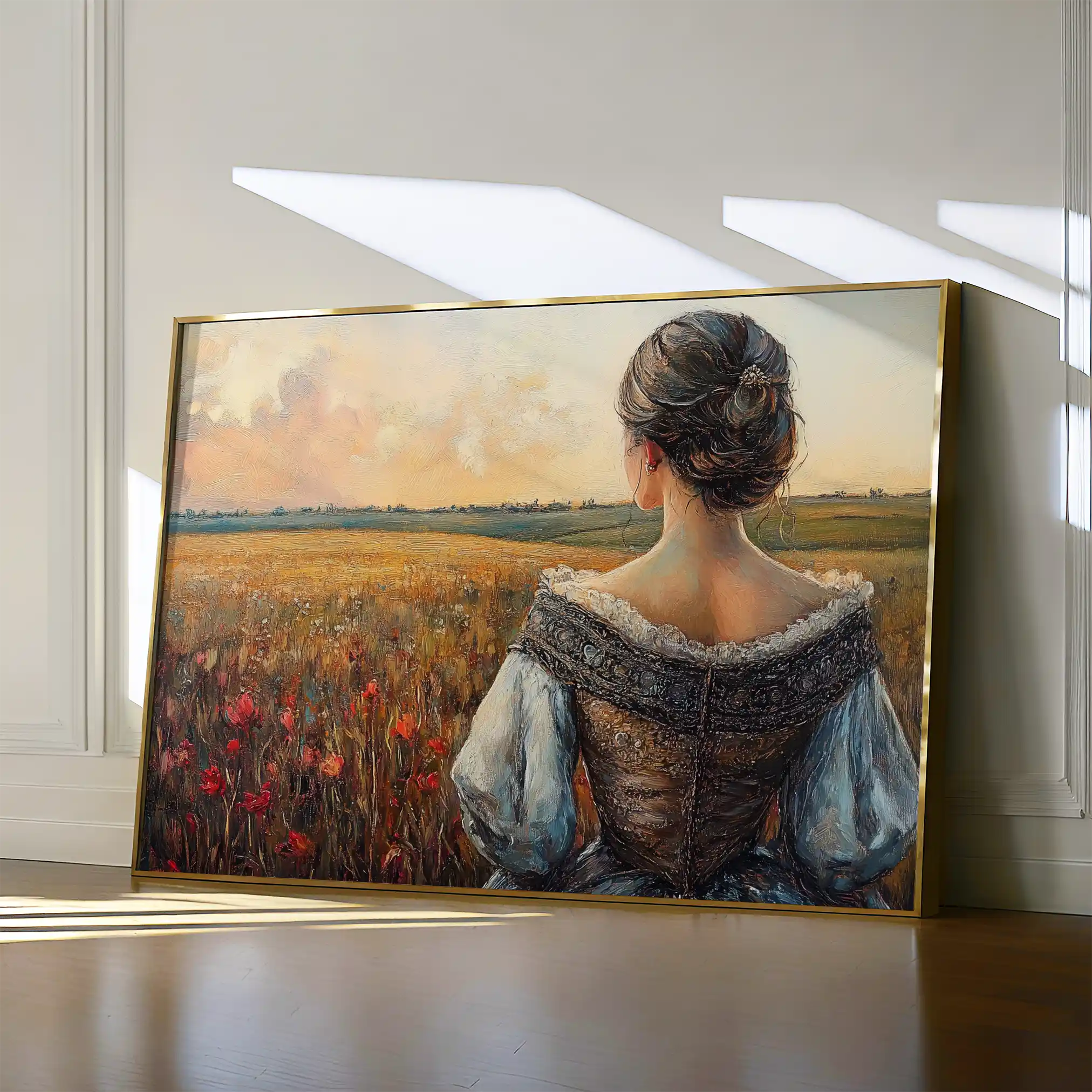 Classic 014 Canvas Art 60 x 40 cm / Black