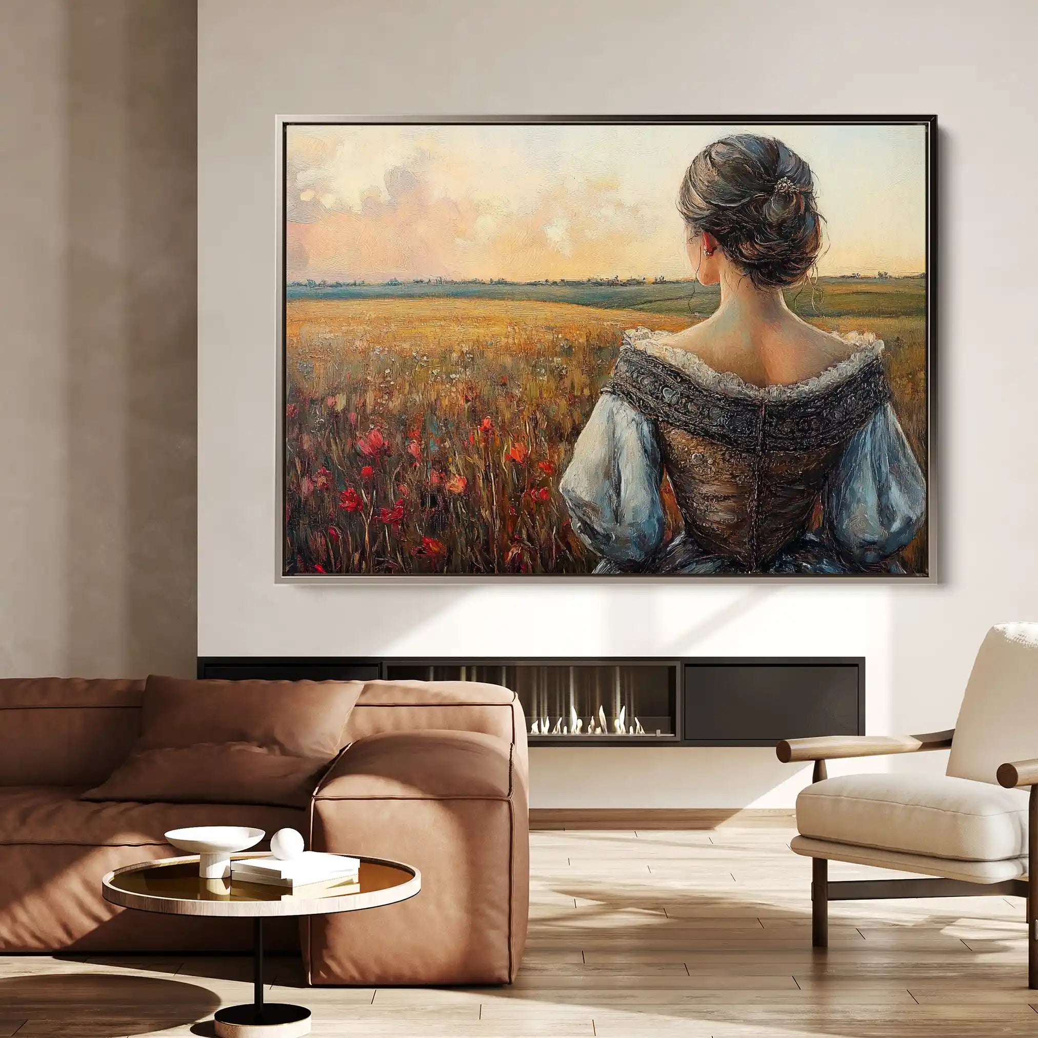 Classic 014 Canvas Art 60 x 40 cm / Black