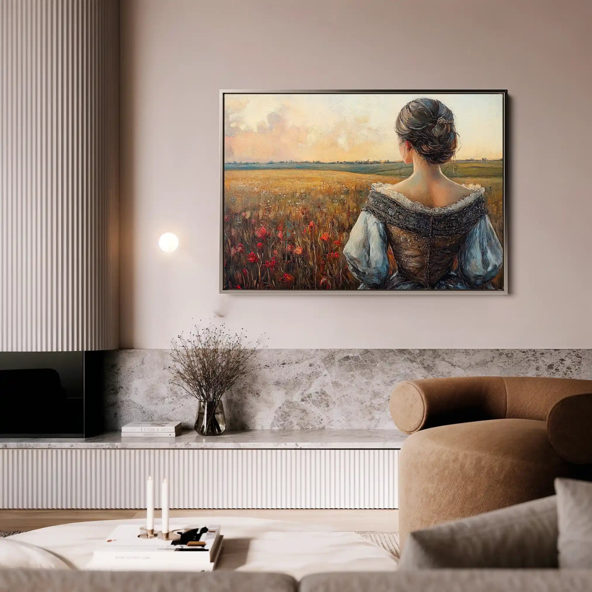 Classic 014 Canvas Art 60 x 40 cm / Black