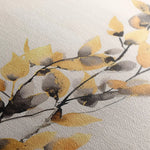 Floral 014 Canvas Art 60 x 40 cm / Black