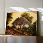 Landscape 014 Canvas Art 60 x 40 cm / Black