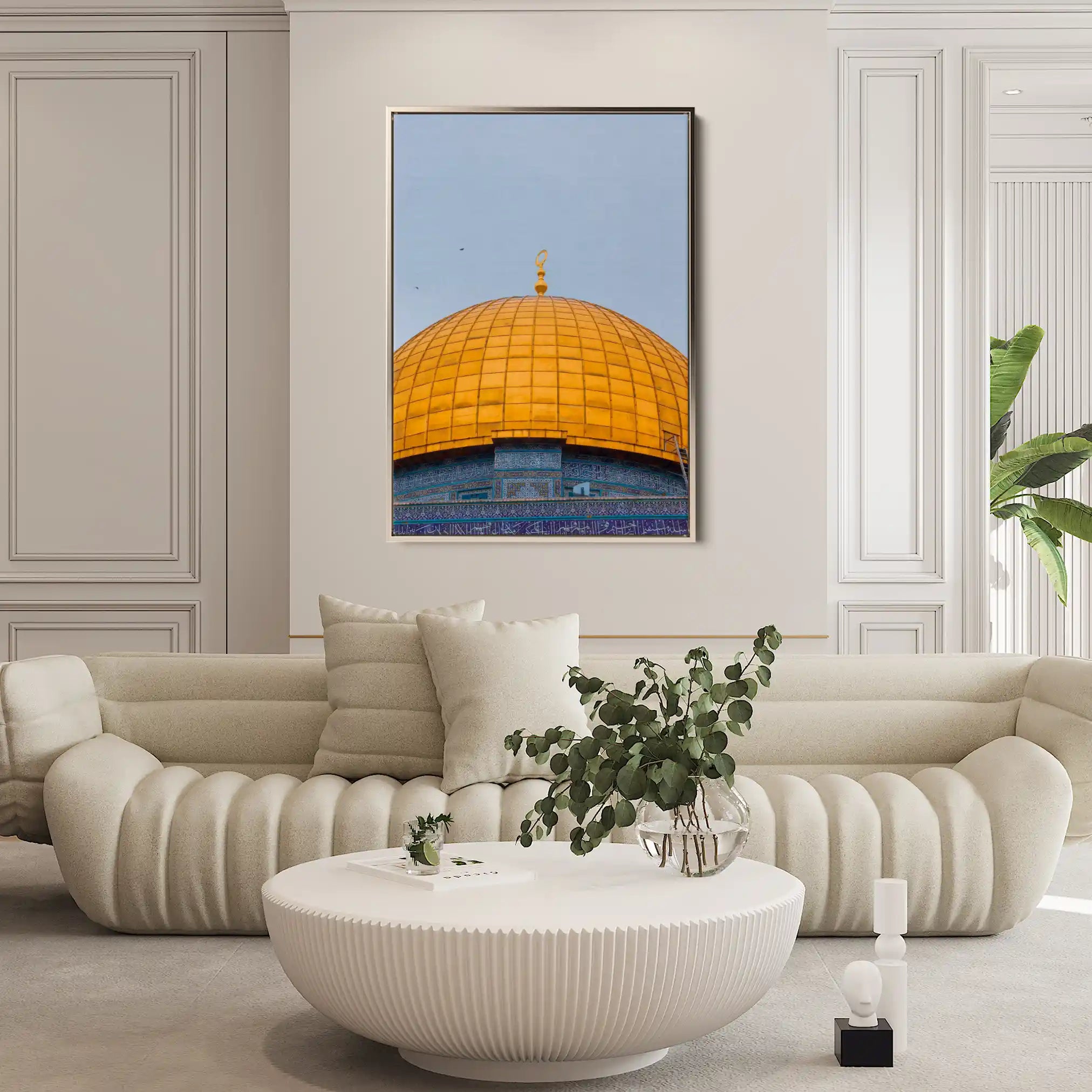 Palestine 014 Canvas Art 60 x 40 cm / Black