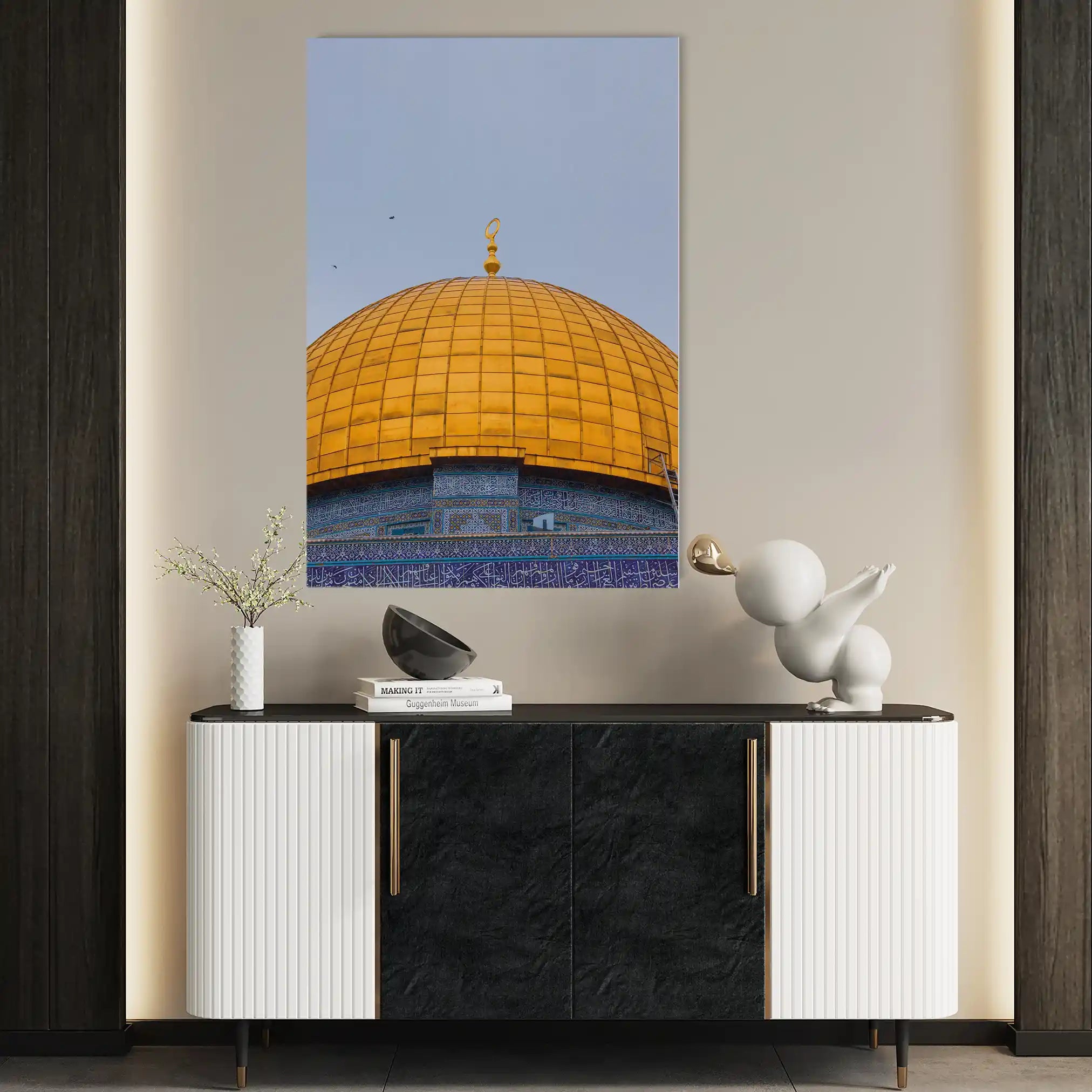 Palestine 014 Canvas Art 60 x 40 cm / Black