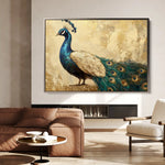 Animals 015 Canvas Art 60 x 40 cm / Black