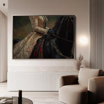Classic 015 Canvas Art 60 x 40 cm / Black
