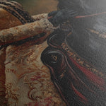 Classic 015 Canvas Art 60 x 40 cm / Black