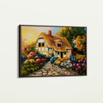 Landscape 015 Canvas Art 60 x 40 cm / Black