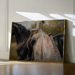 Classic 016 Canvas Art 60 x 40 cm / Black