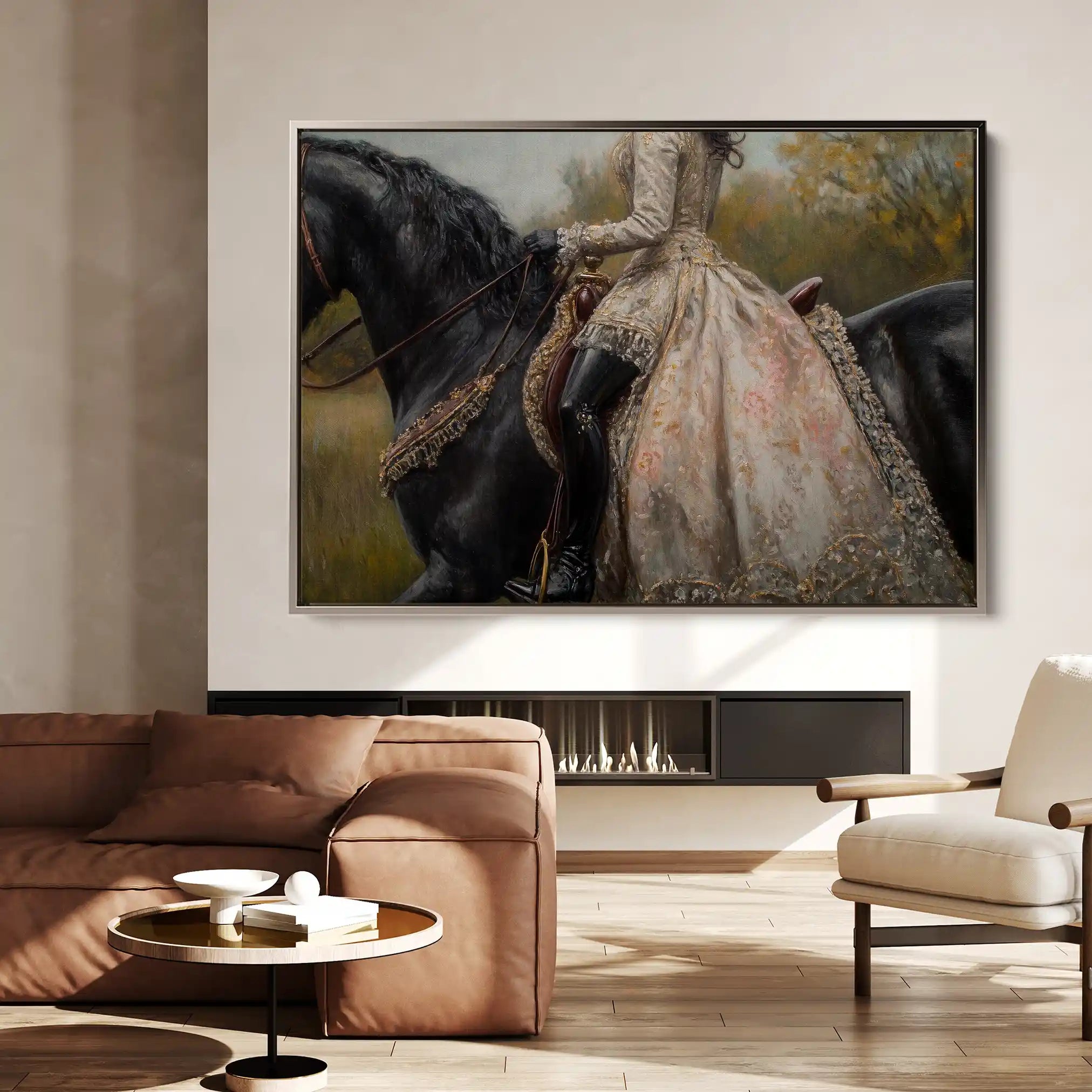 Classic 016 Canvas Art 60 x 40 cm / Black