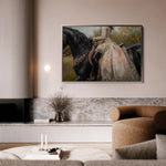 Classic 016 Canvas Art 60 x 40 cm / Black