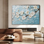 Floral 016 Canvas Art 60 x 40 cm / Black