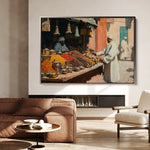 Orientalist 016 Canvas Art 60 x 40 cm / Black