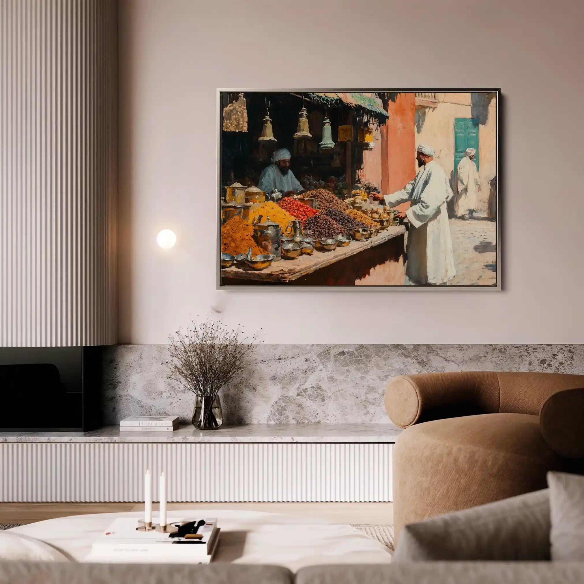 Orientalist 016 Canvas Art 60 x 40 cm / Black