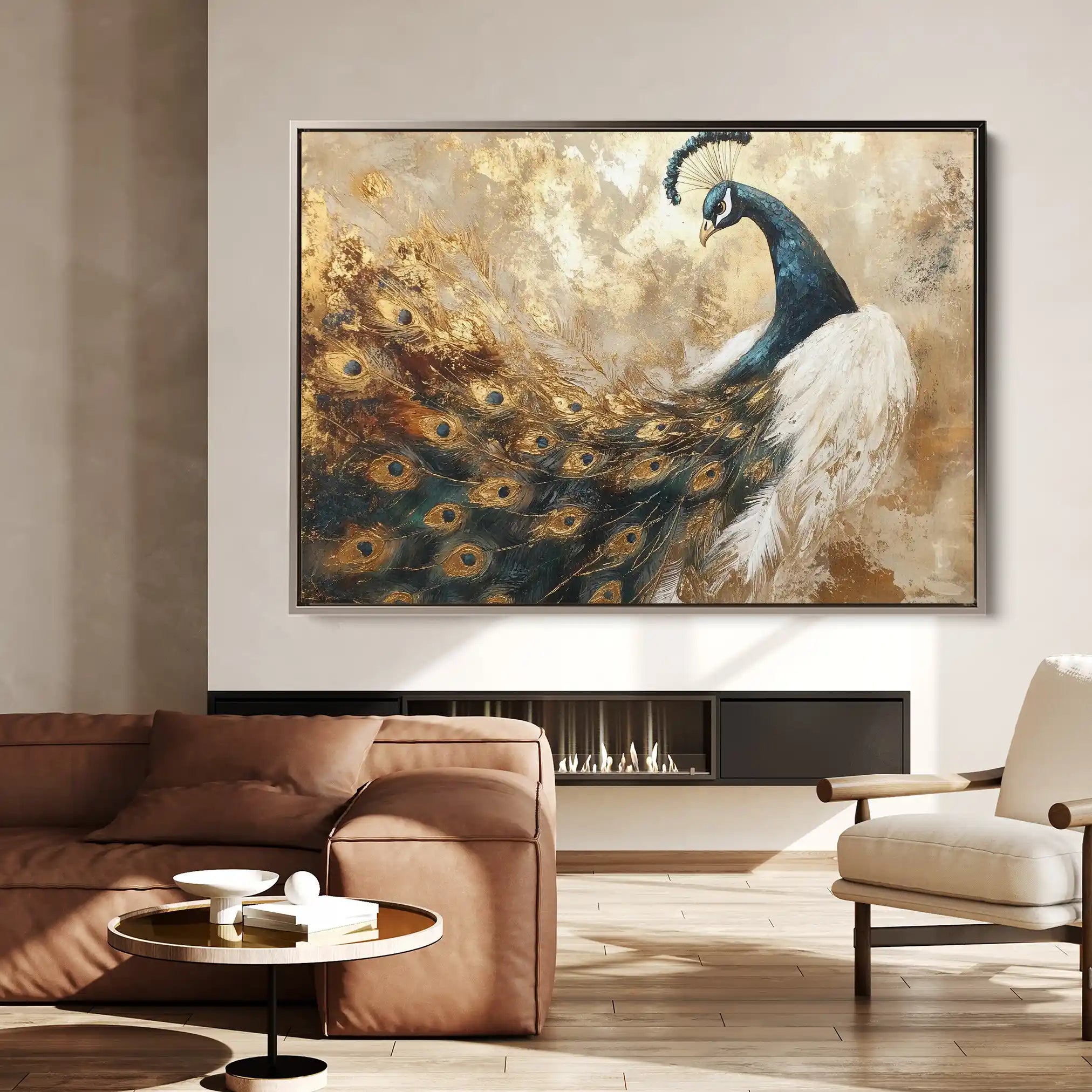 Animals 017 Canvas Art 60 x 40 cm / Black