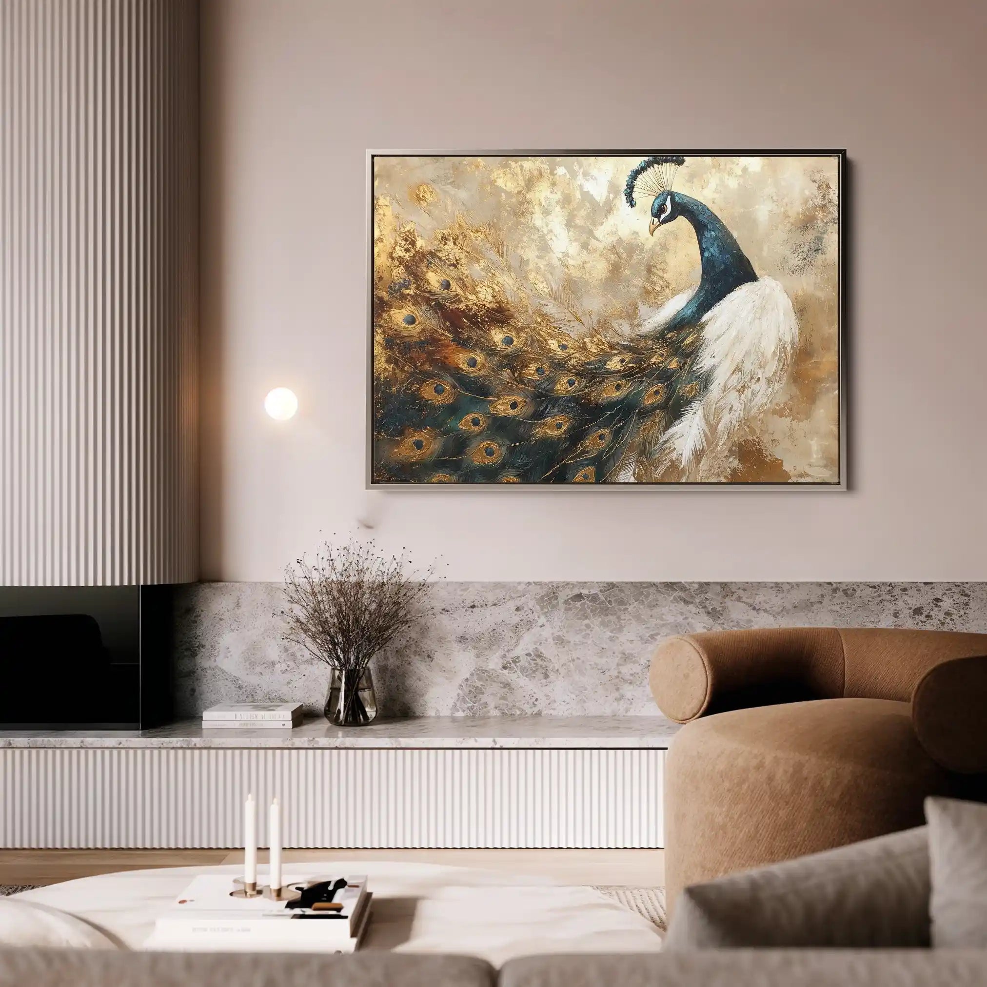 Animals 017 Canvas Art 60 x 40 cm / Black