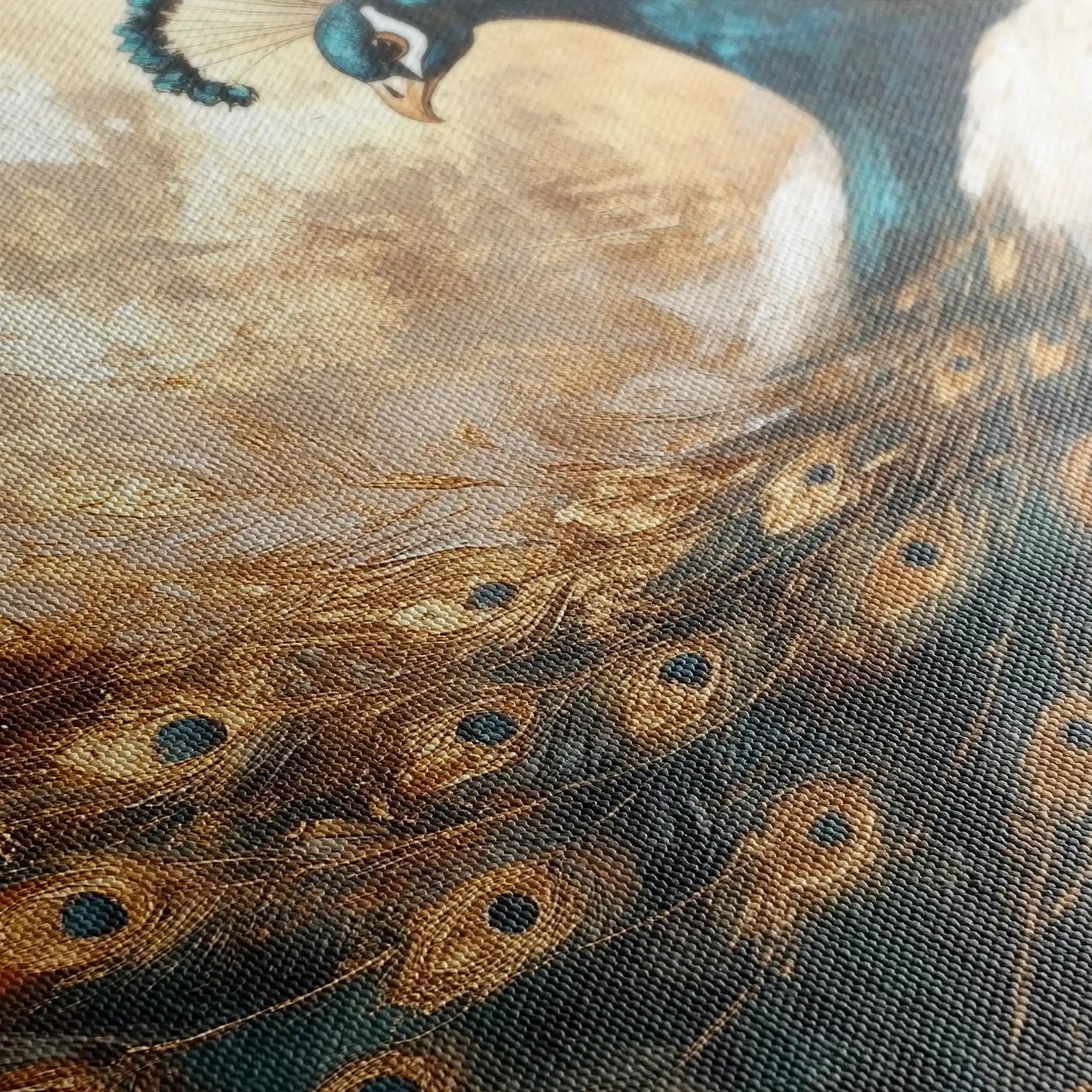 Animals 017 Canvas Art 60 x 40 cm / Black