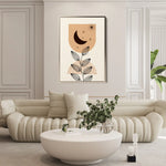 Boho 017 Canvas Art 60 x 40 cm / Black