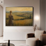 Classic 017 Canvas Art 60 x 40 cm / Black