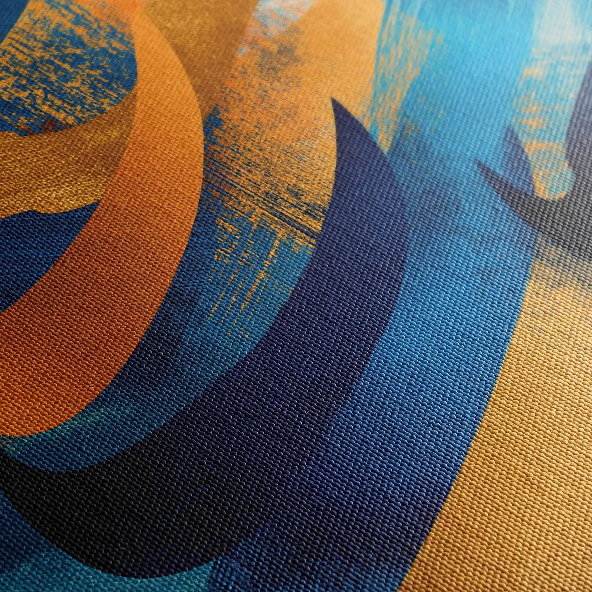 Islamic 017 Canvas Art 60 x 40 cm / Black