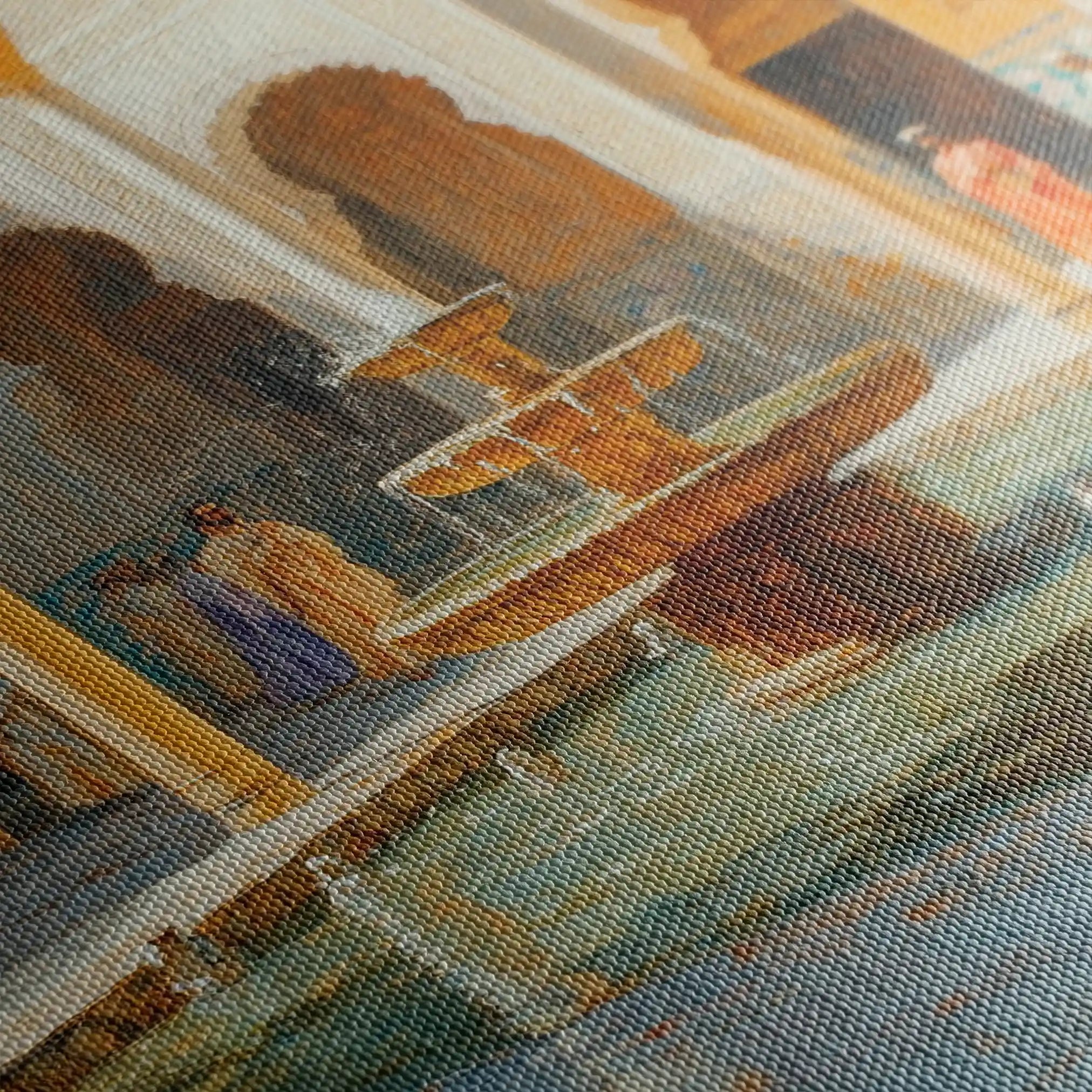 Orientalist 017 Canvas Art 60 x 40 cm / Black