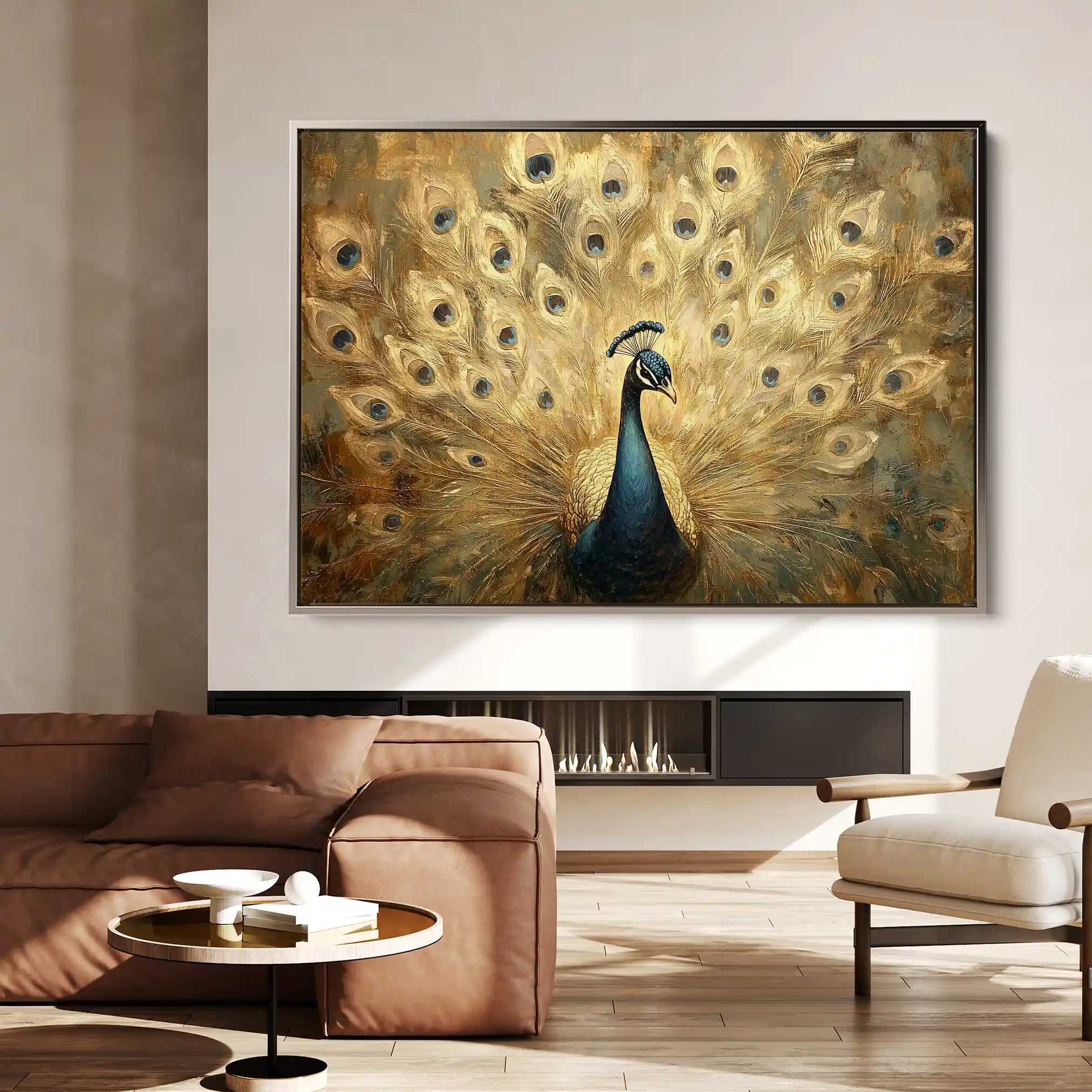Animals 018 Canvas Art 60 x 40 cm / Black