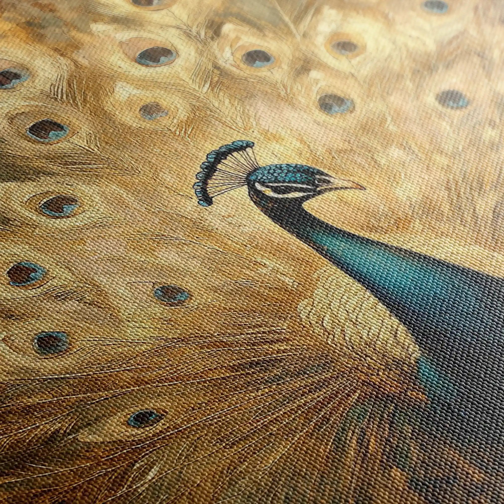 Animals 018 Canvas Art 60 x 40 cm / Black