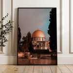 Palestine 018 Canvas Art 60 x 40 cm / Black