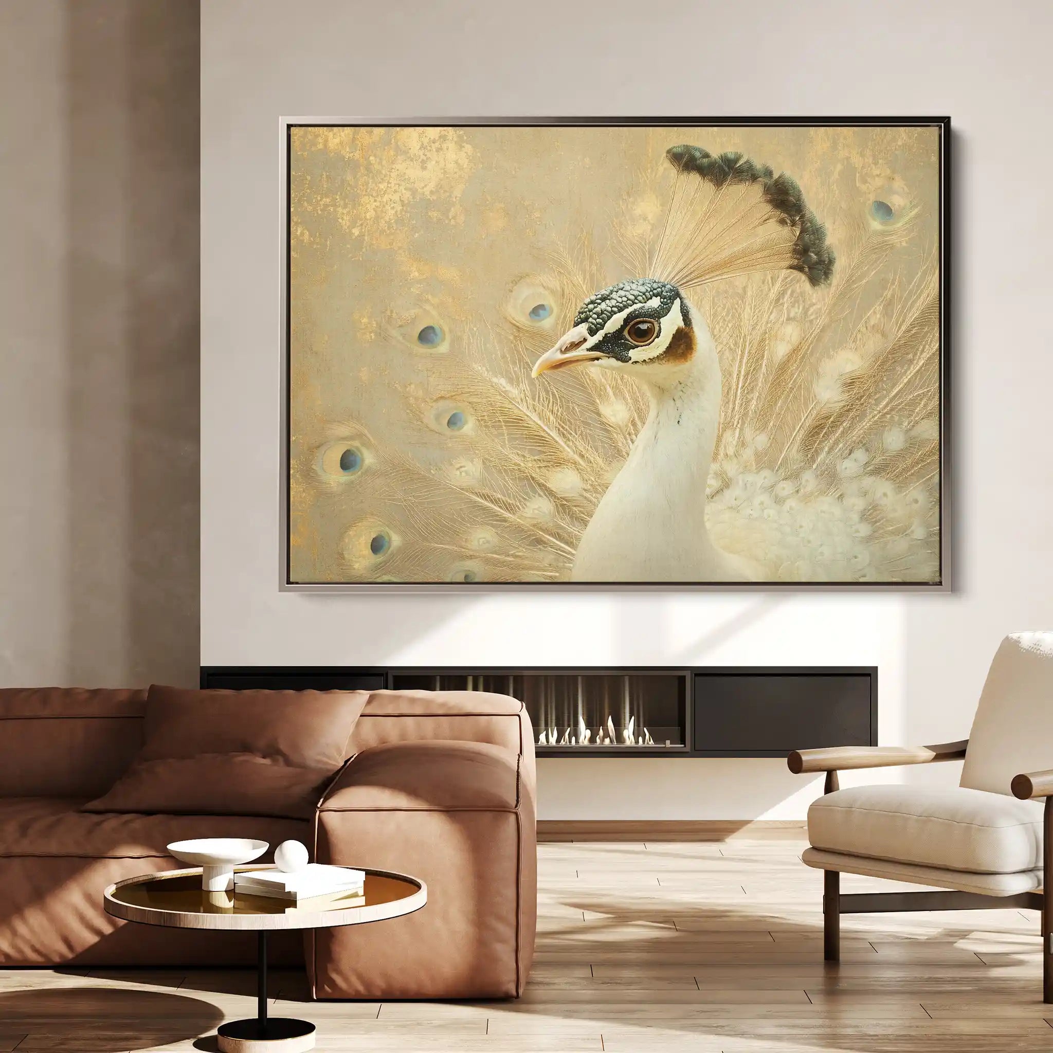 Animals 019 Canvas Art 60 x 40 cm / Black