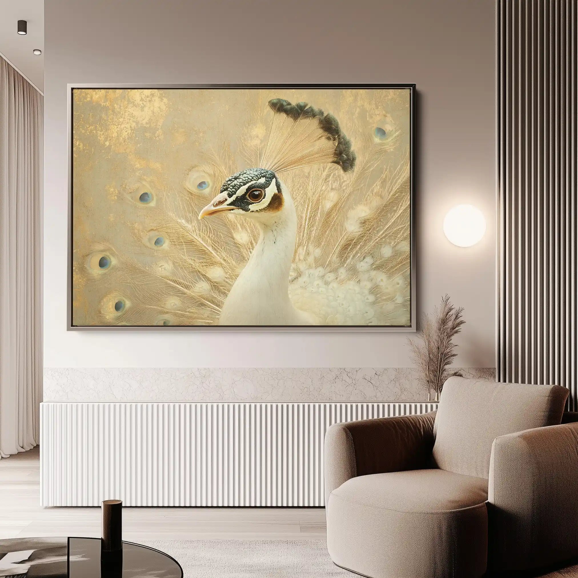 Animals 019 Canvas Art 60 x 40 cm / Black