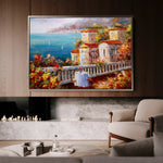 Landscape 019 Canvas Art 60 x 40 cm / Black