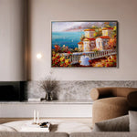 Landscape 019 Canvas Art 60 x 40 cm / Black