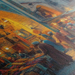 Orientalist 019 Canvas Art 60 x 40 cm / Black