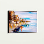 Landscape 020 Canvas Art 60 x 40 cm / Black