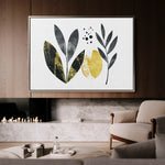 Boho 021 Canvas Art 60 x 40 cm / Black