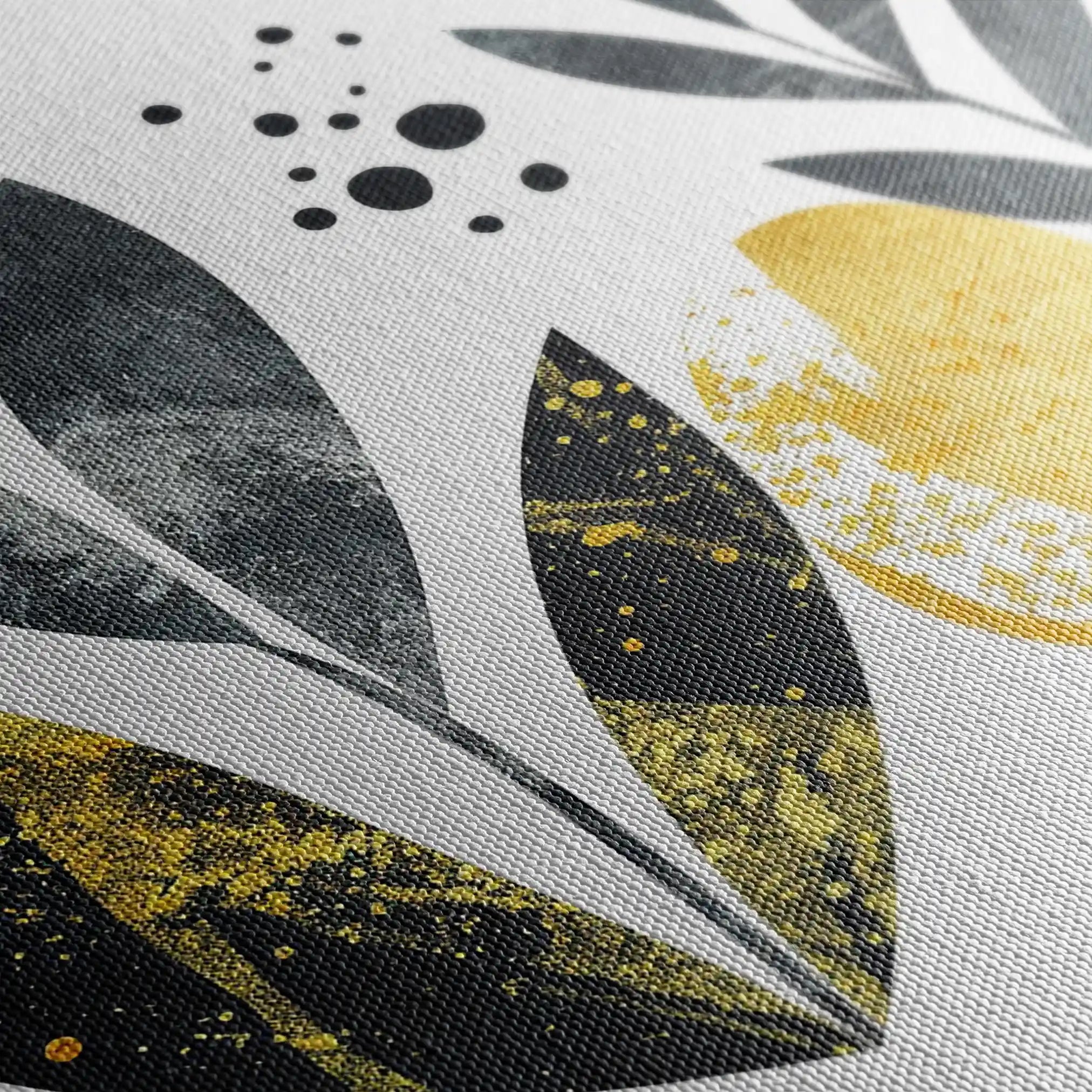 Boho 021 Canvas Art 60 x 40 cm / Black