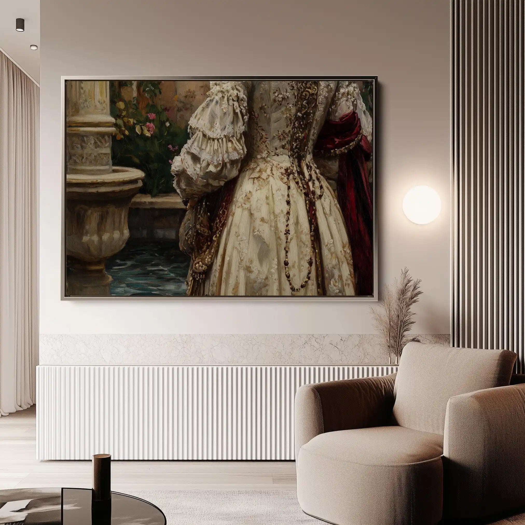 Classic 021 Canvas Art 60 x 40 cm / Black