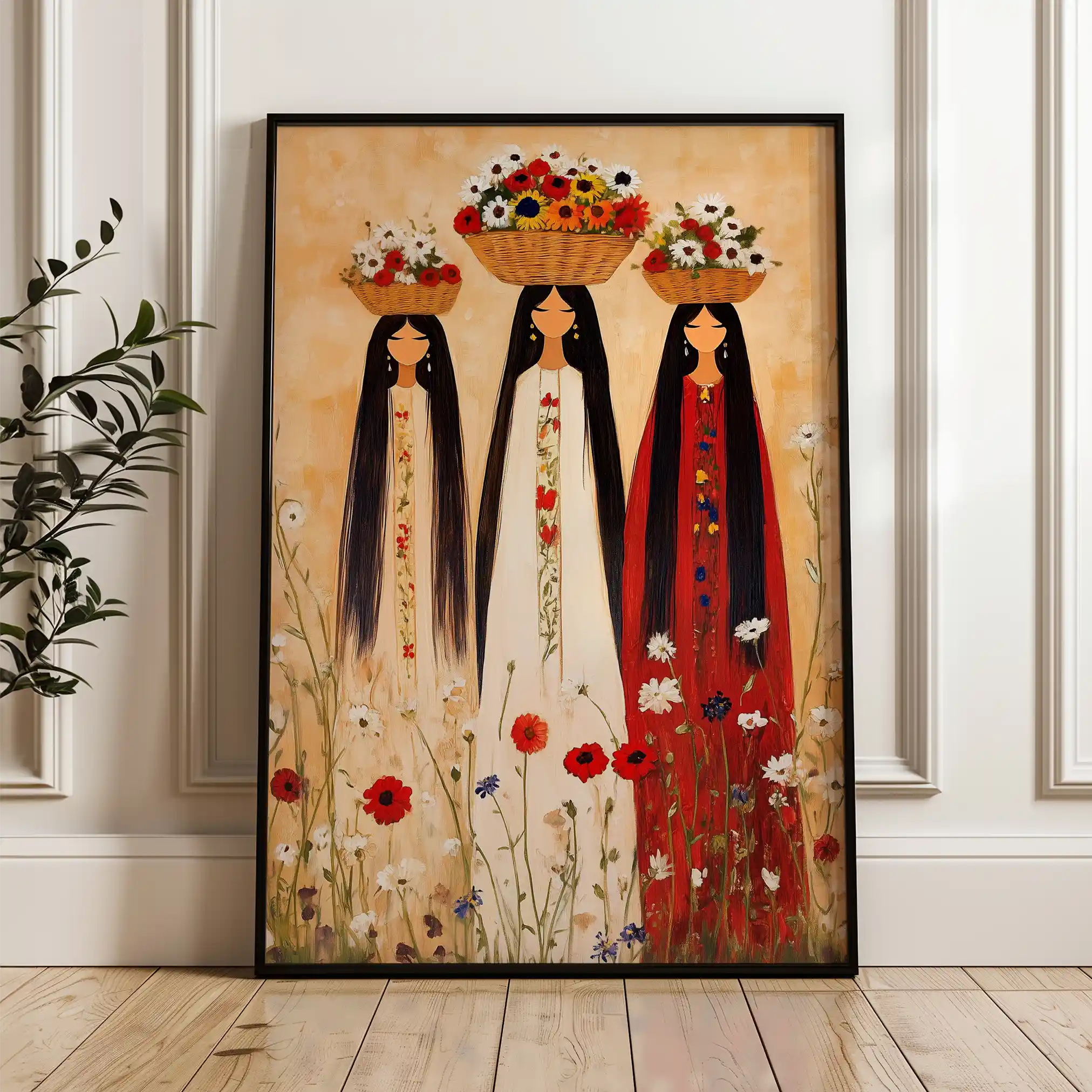 Palestine 022 Canvas Art 60 x 40 cm / Black