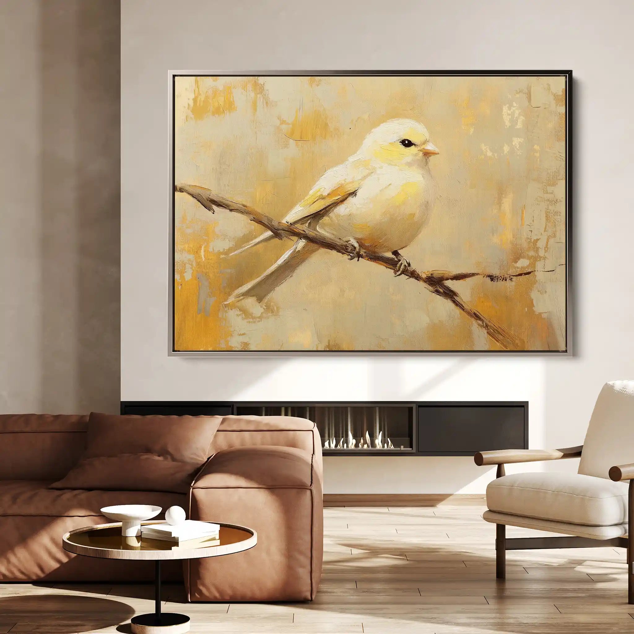 Animals 023 Canvas Art 60 x 40 cm / Black
