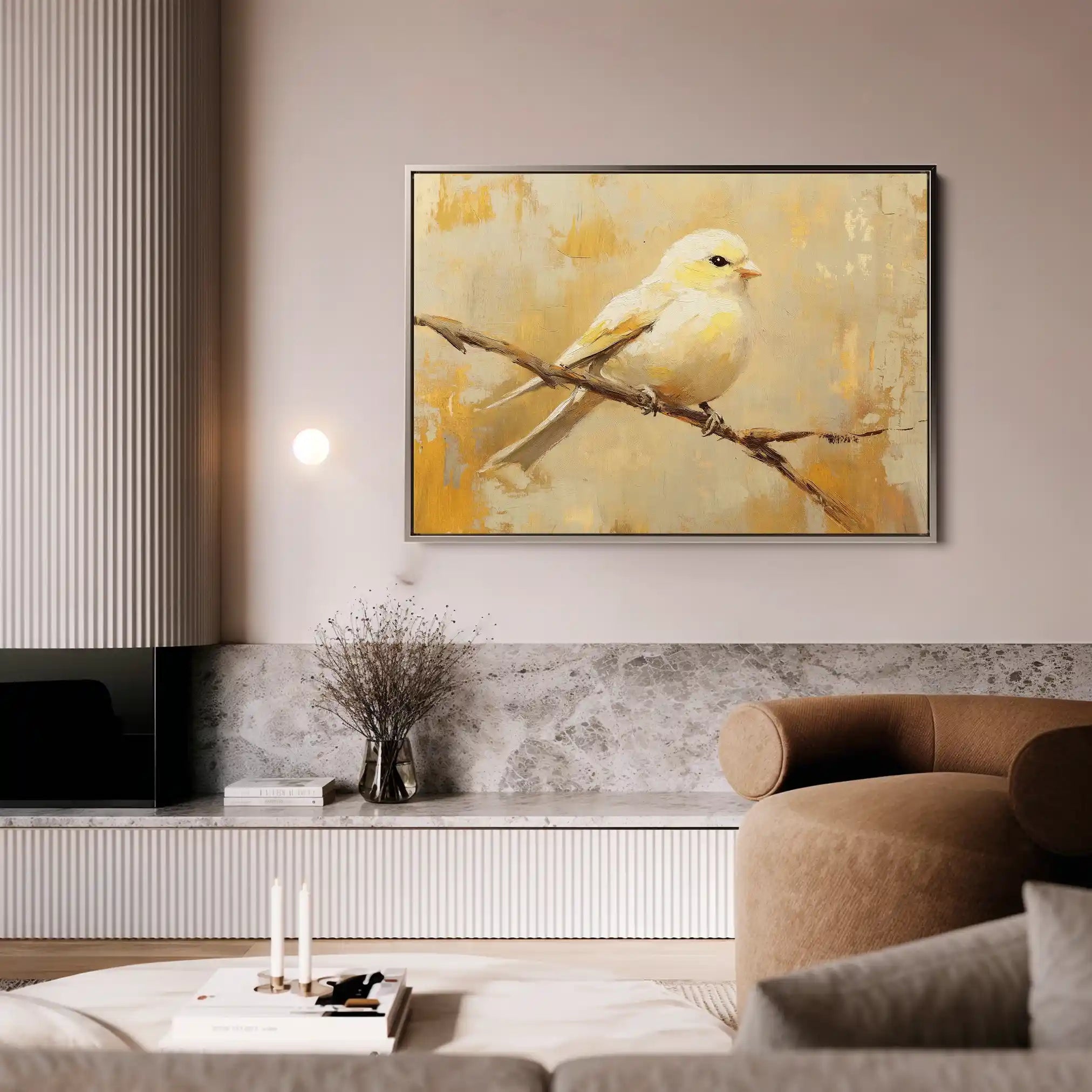 Animals 023 Canvas Art 60 x 40 cm / Black