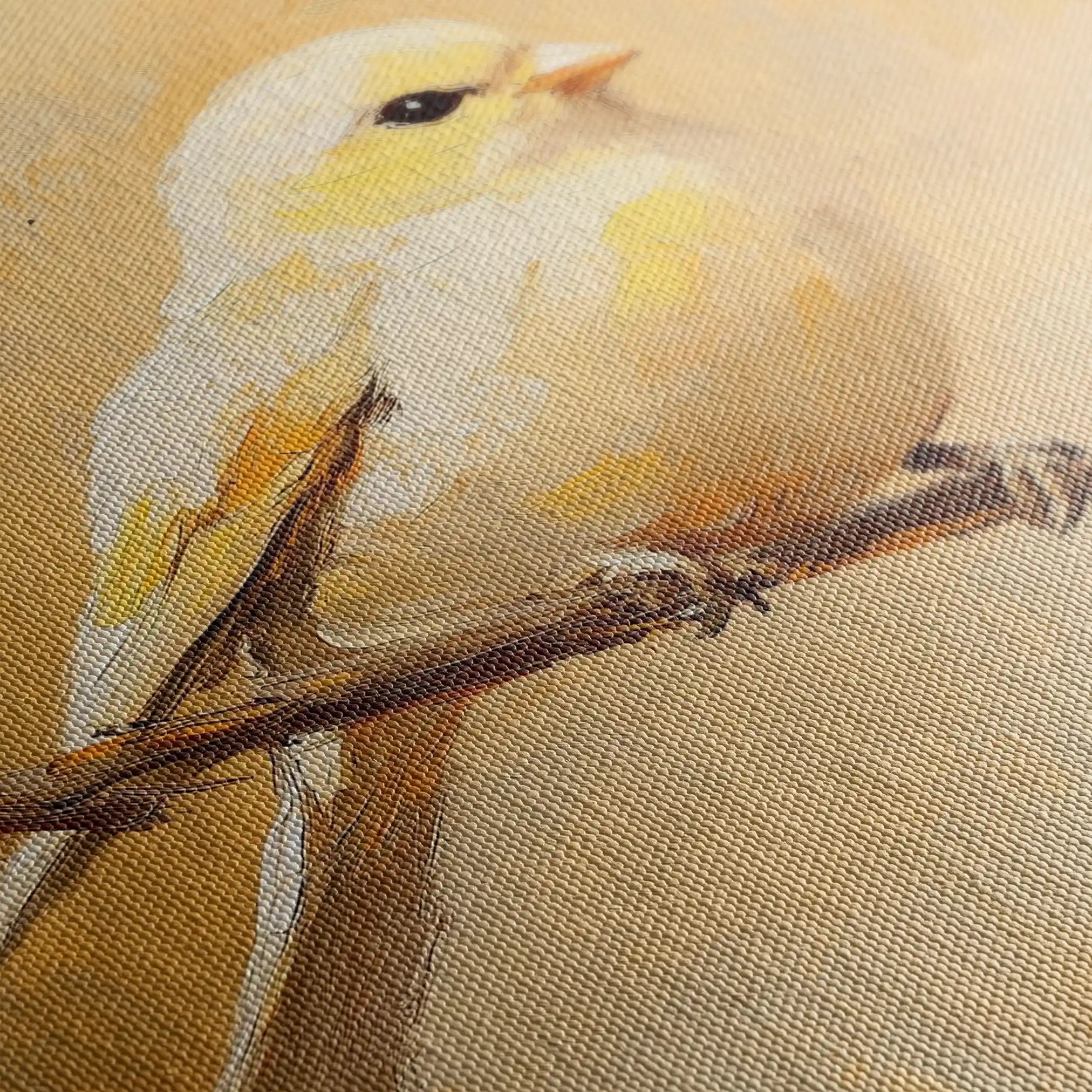 Animals 023 Canvas Art 60 x 40 cm / Black