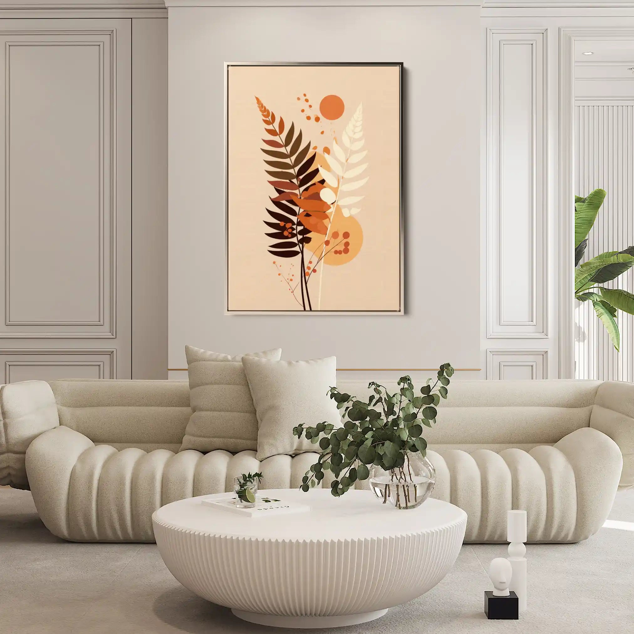 Boho 023 Canvas Art 60 x 40 cm / Black