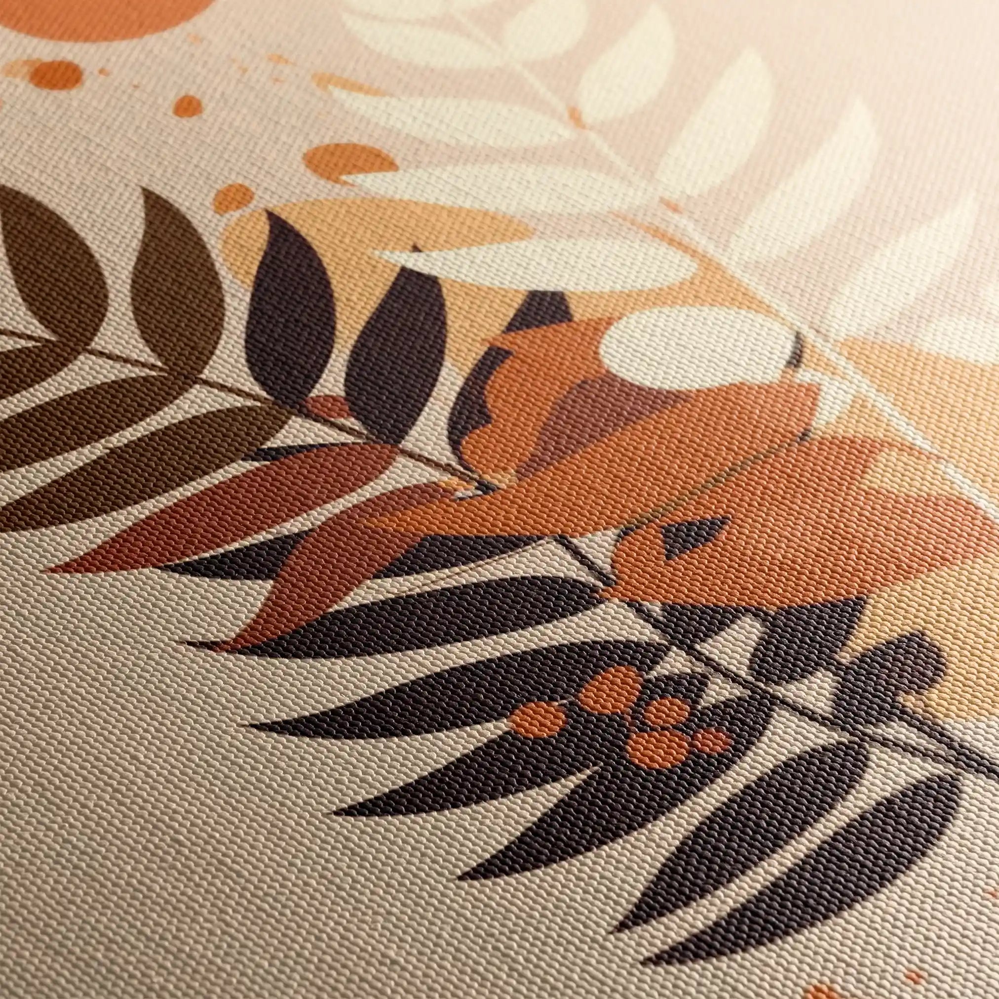 Boho 023 Canvas Art 60 x 40 cm / Black