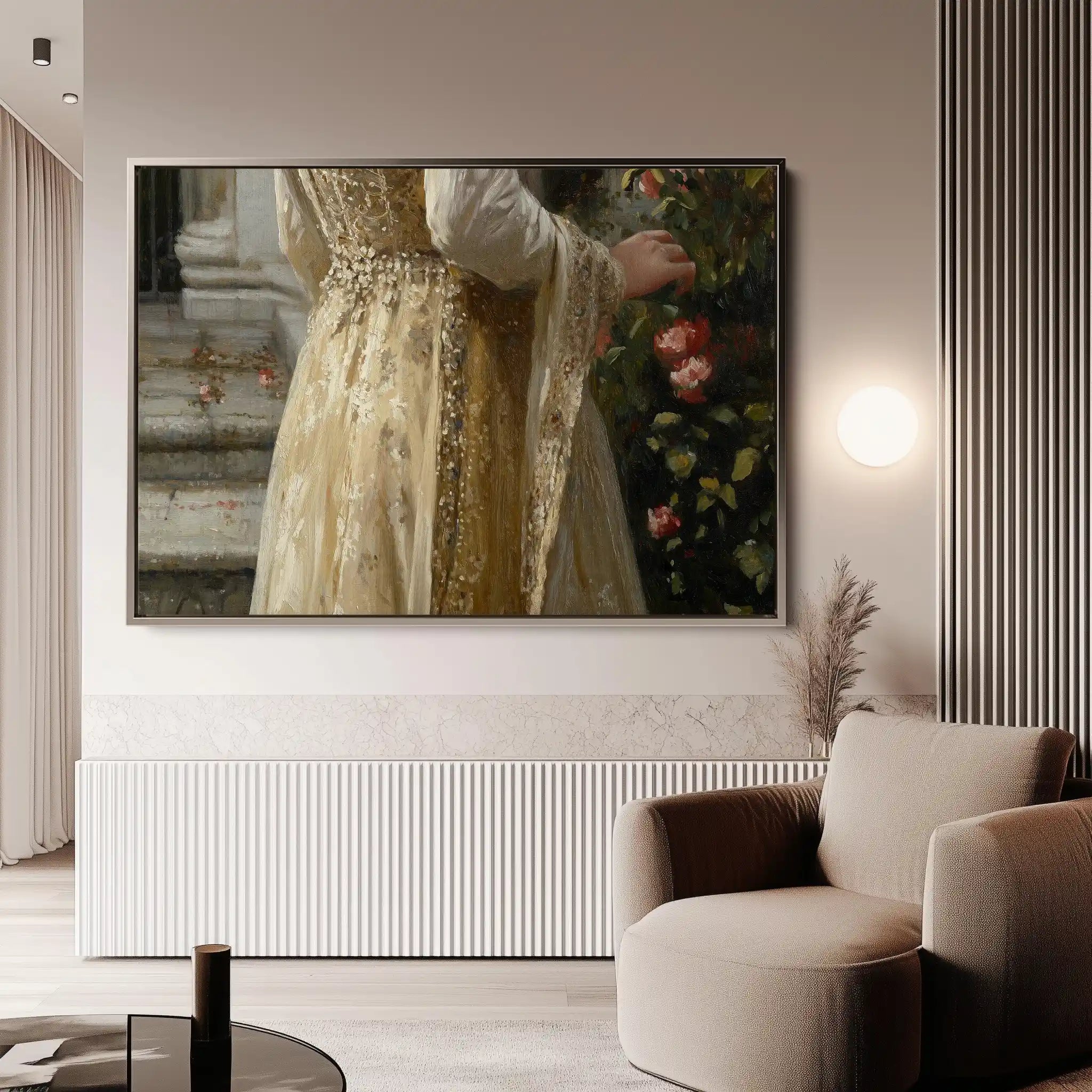 Classic 023 Canvas Art 60 x 40 cm / Black