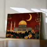 Palestine 023 Canvas Art 60 x 40 cm / Black
