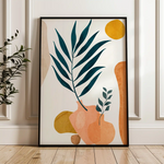 Boho 024 Canvas Art 60 x 40 cm / Black