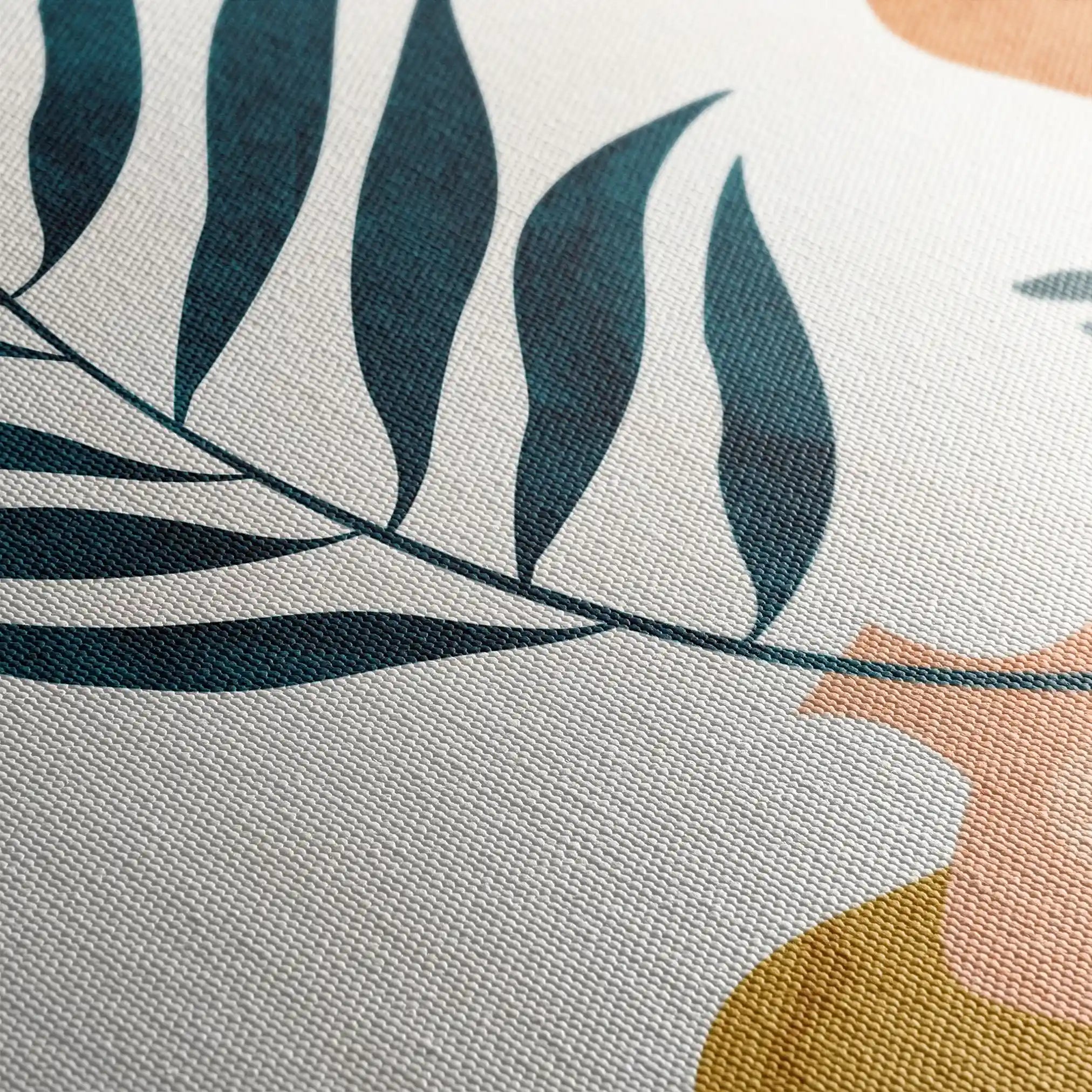 Boho 024 Canvas Art 60 x 40 cm / Black