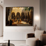 Orientalist 024 Canvas Art 60 x 40 cm / Black